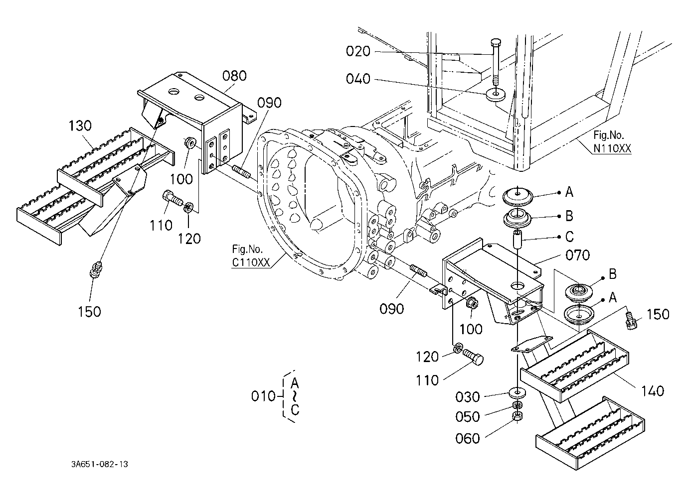 Cab Bracket Front