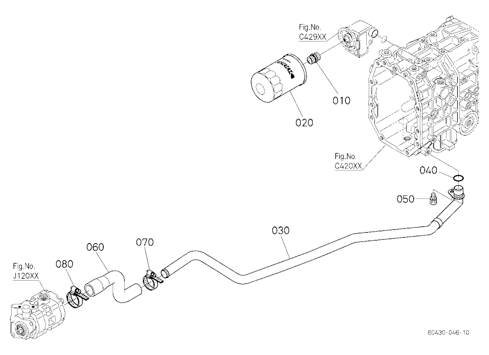 Hydraulic Oil Line (Suction)