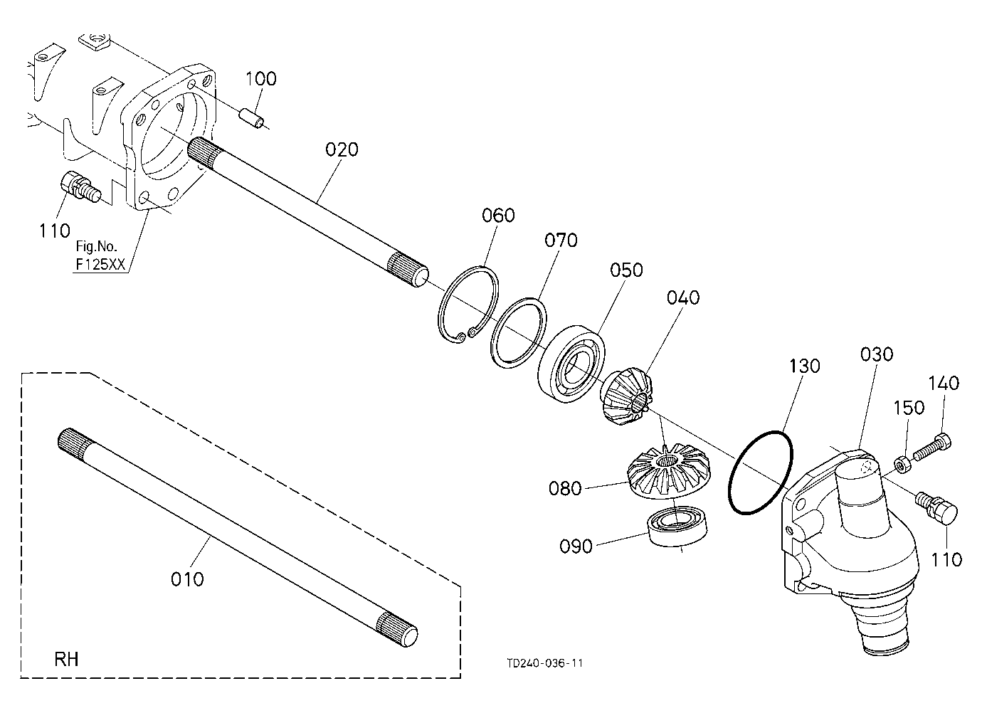 Differential Gear Shaft
