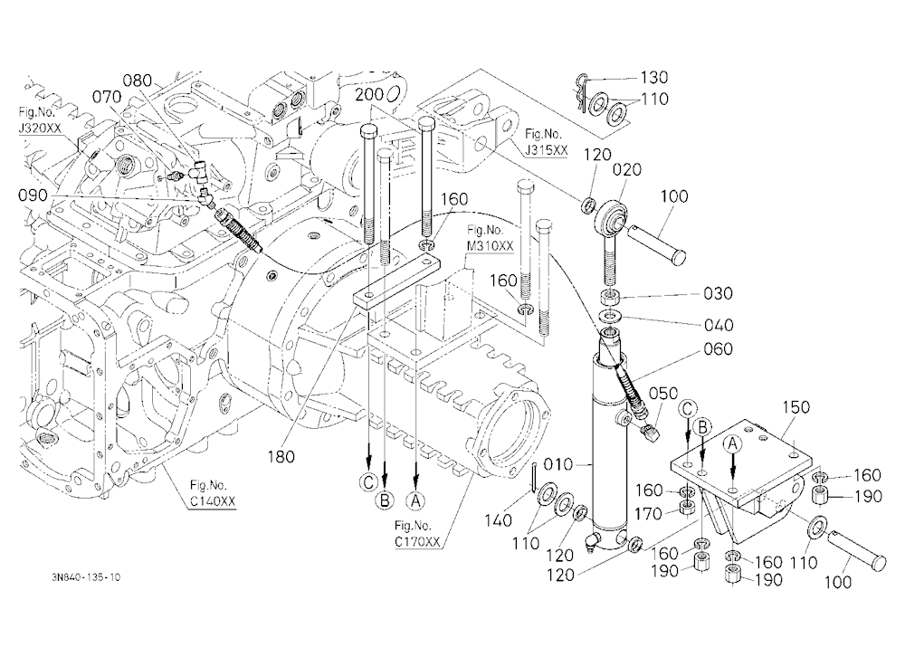 Assist Cylinder Kit Lh (W/G No.M9269B) [Option]