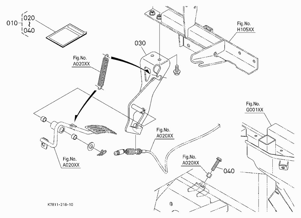 ACCELERATOR BRACKET KIT [OPTION]