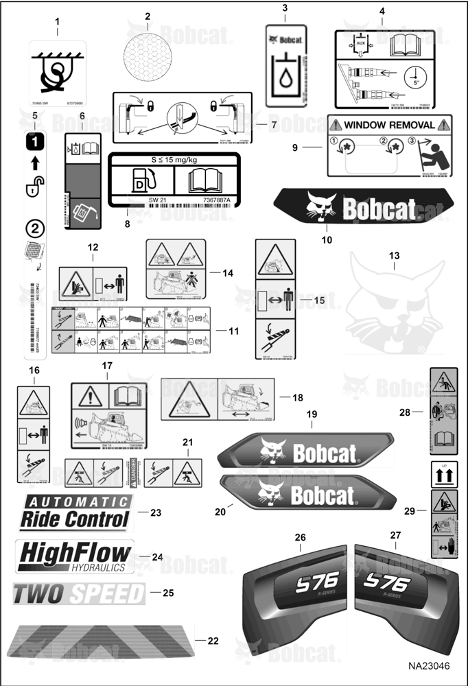 Decals (Outside)