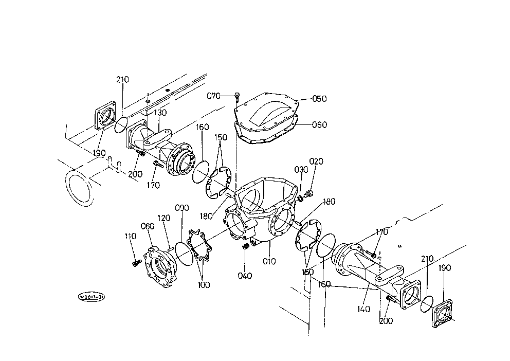 Rear Axle Case