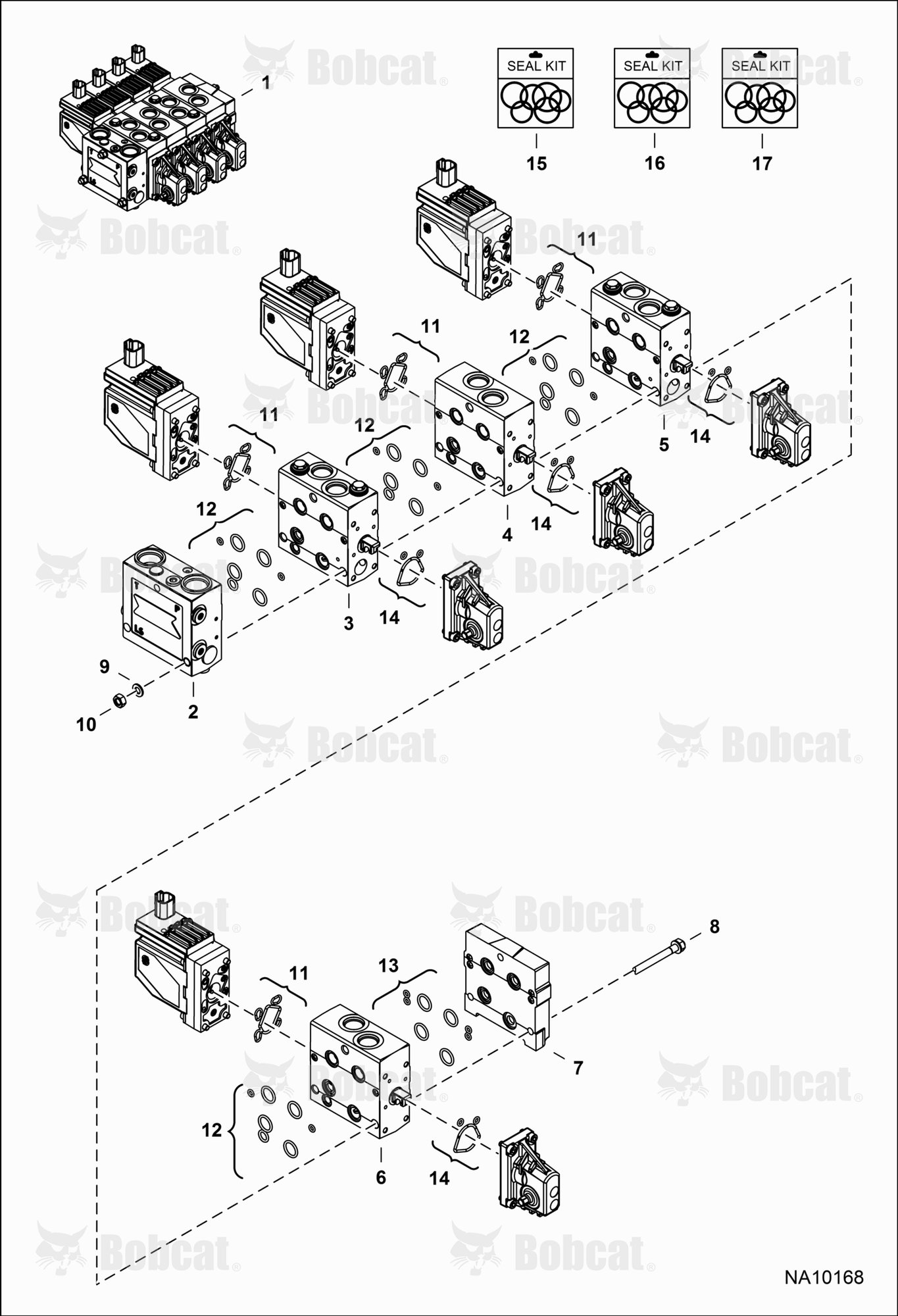 Control Valve (Non-leveling)  B3GU11001 & Above