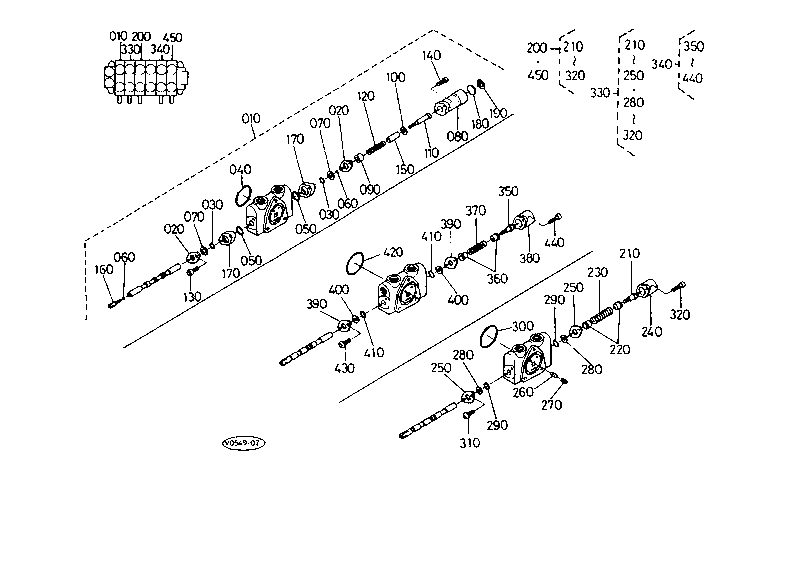 Control Valve (1) (S/P) Spool Section [Kh-91(H)]