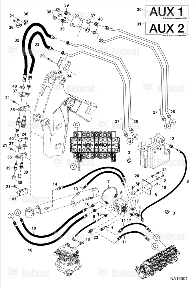 Hydraulic Auxiliary Option (Second)
