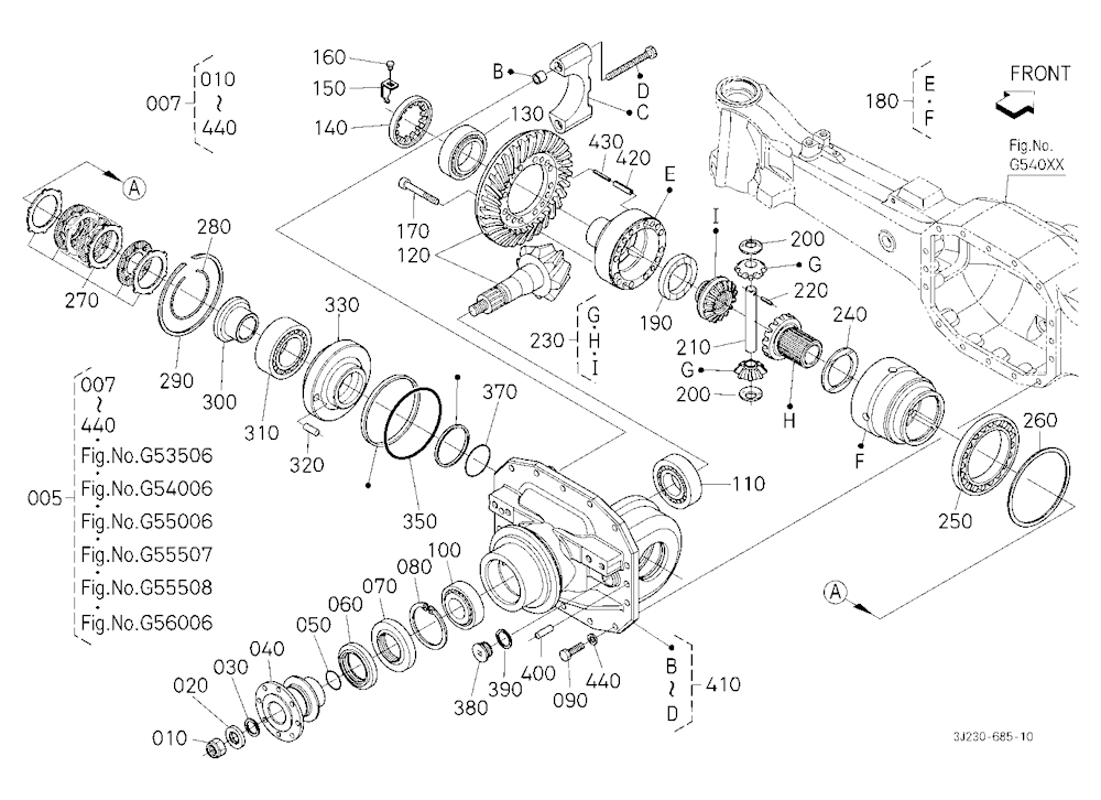 Front Differential [Front Axle Component] [With Fr