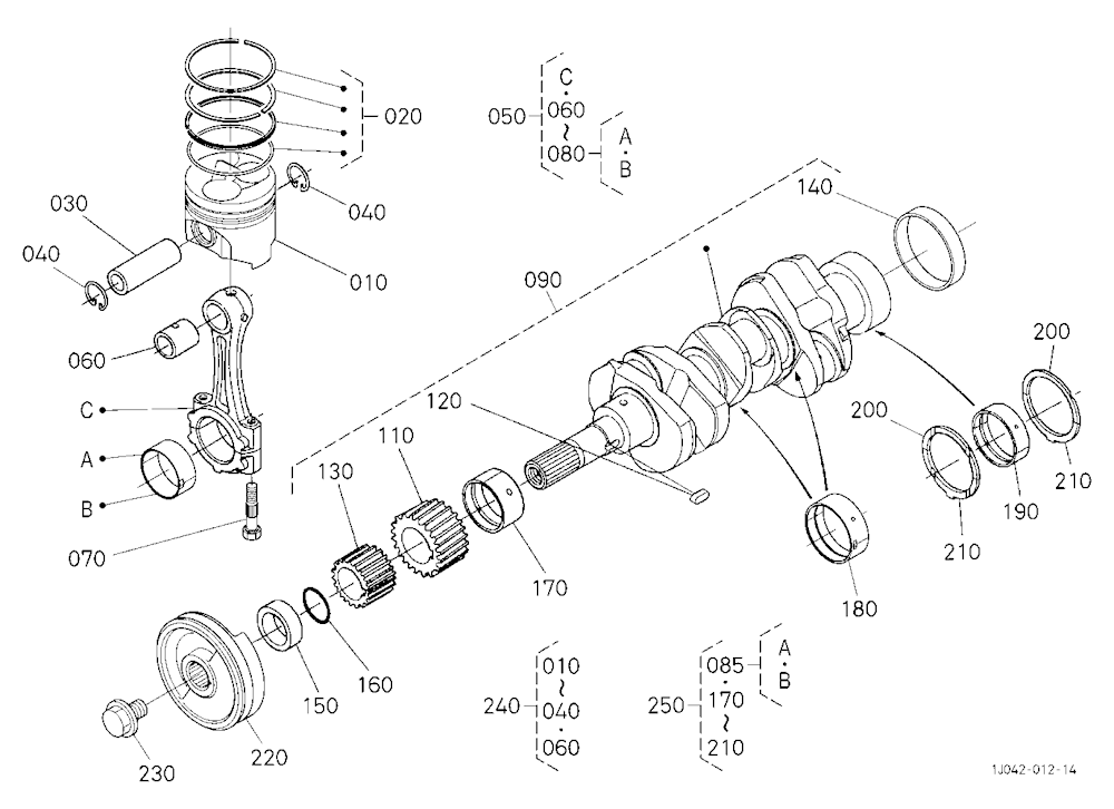 Piston And Crankshaft