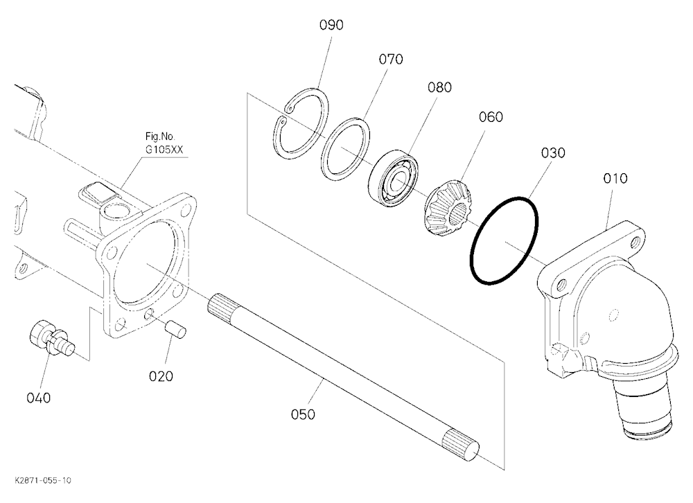 Bevel Gear (Left)