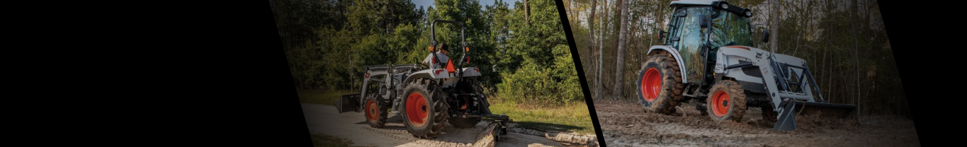 Bobcat Tractor Banner
