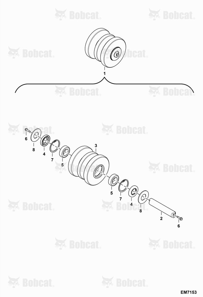 Undercarriage (Tracks Roller)