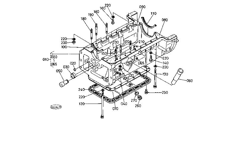 Oil Pan [2Wd:New Type/4Wd:Old Type]