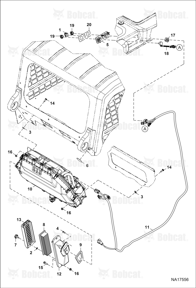 Heater & A/C (Heater Electrical Controls)