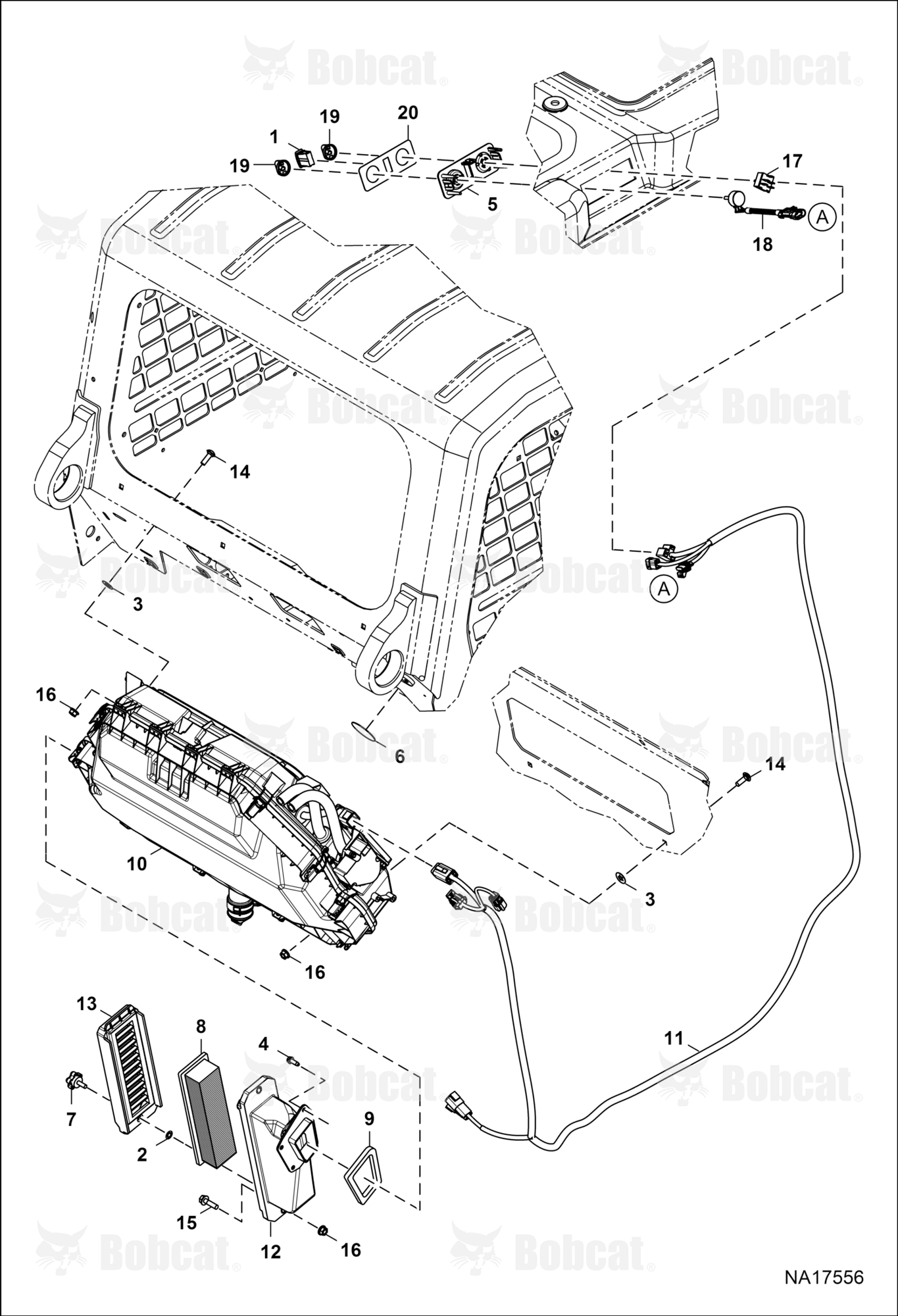Heater & A/C (Heater Electrical Controls)