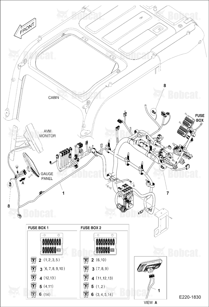 Electric Parts (Cabin)(Tier 4)