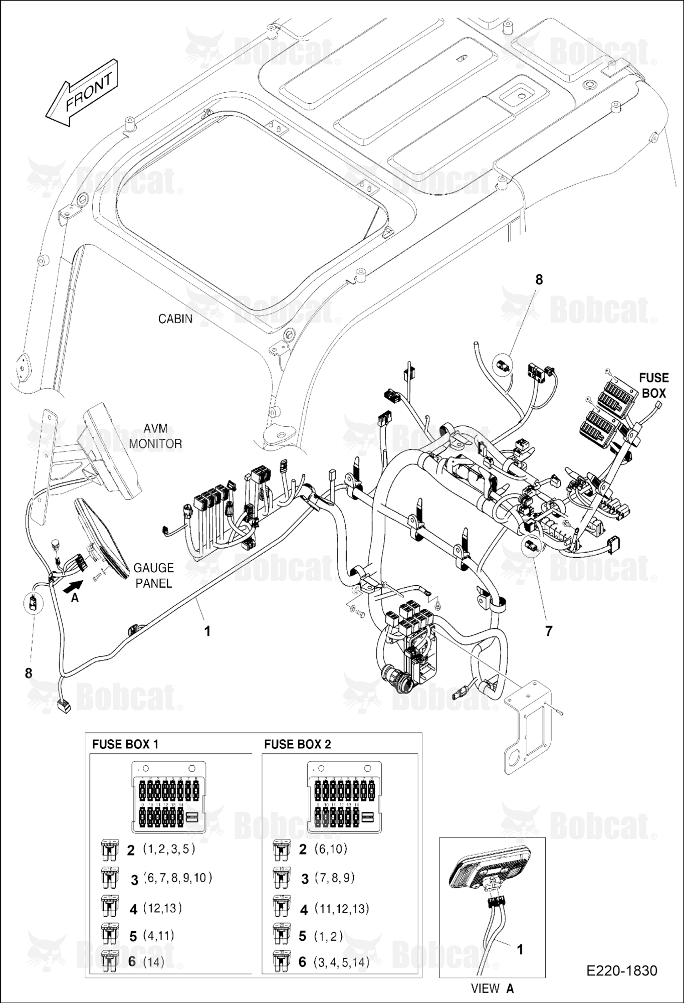 Electric Parts (Cabin)(Tier 4)