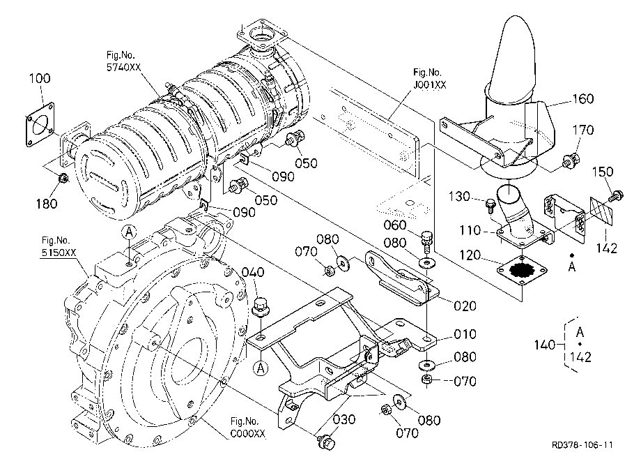Diesel Particulate Filter Muffler Cover