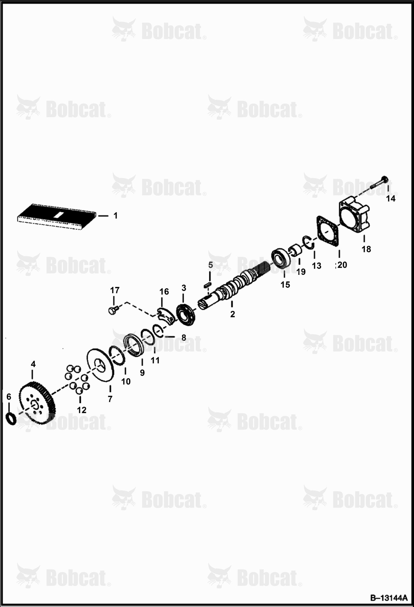 Fuel Camshaft (Kubota - V2003TMDI - Tier II)