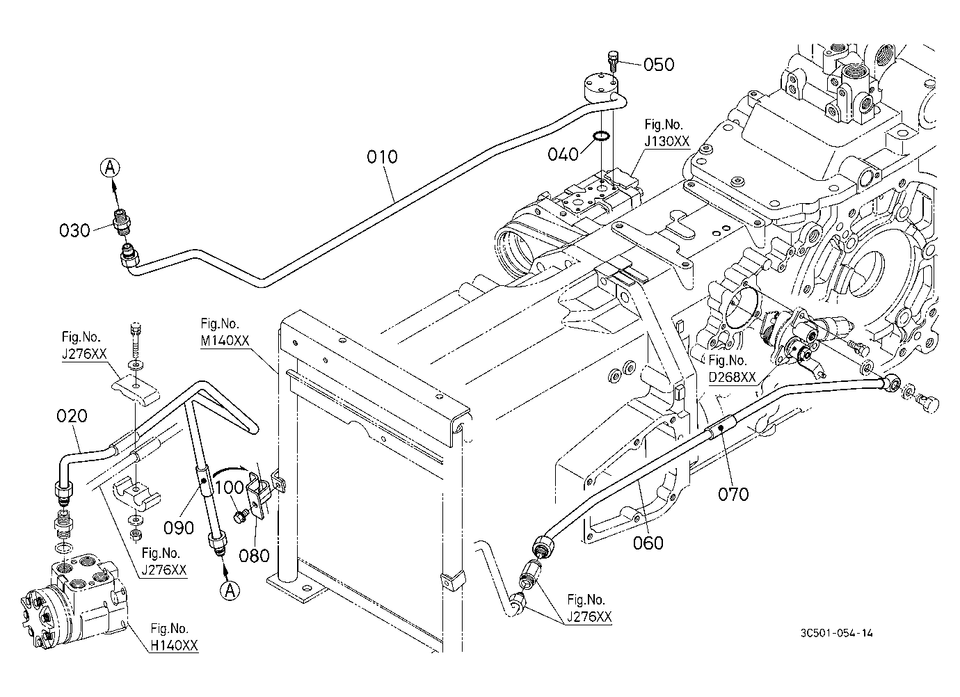 Hydraulic Oil Line (Steering/Pto)