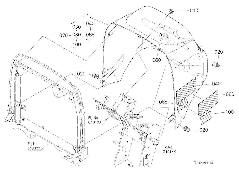 Hood (Bonnet) Rear [New]