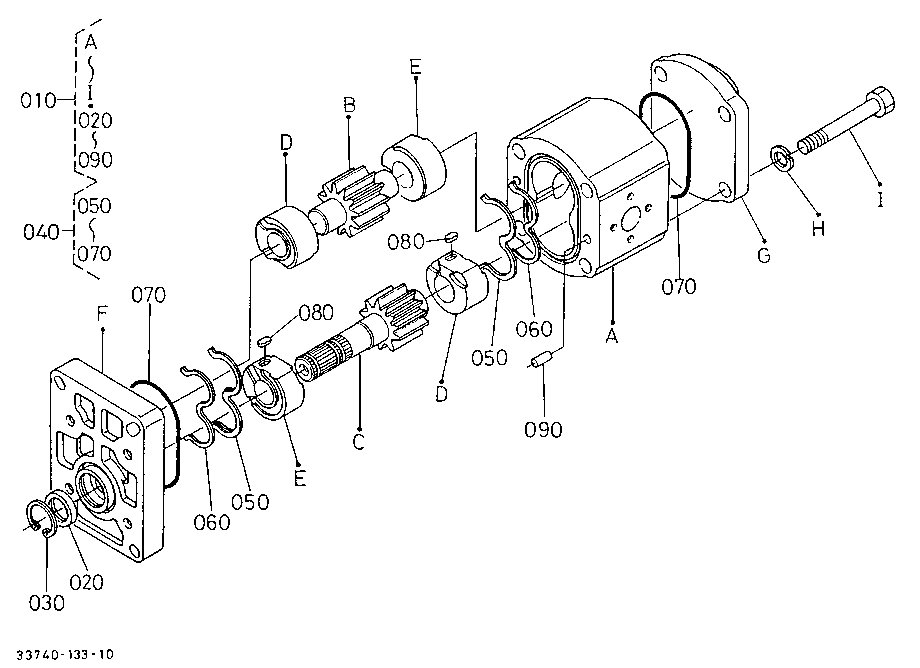 Hydraulic Pump [Component Parts]