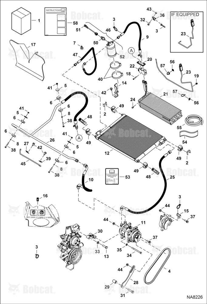 Heater & A/C (A/C Kit) AZN911239 & Above