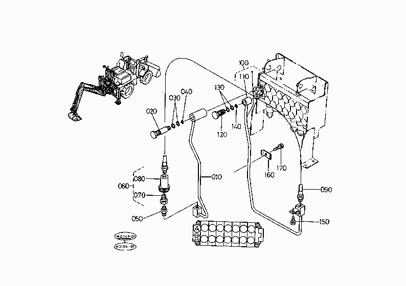OIL PIPING QUICK COUPLER