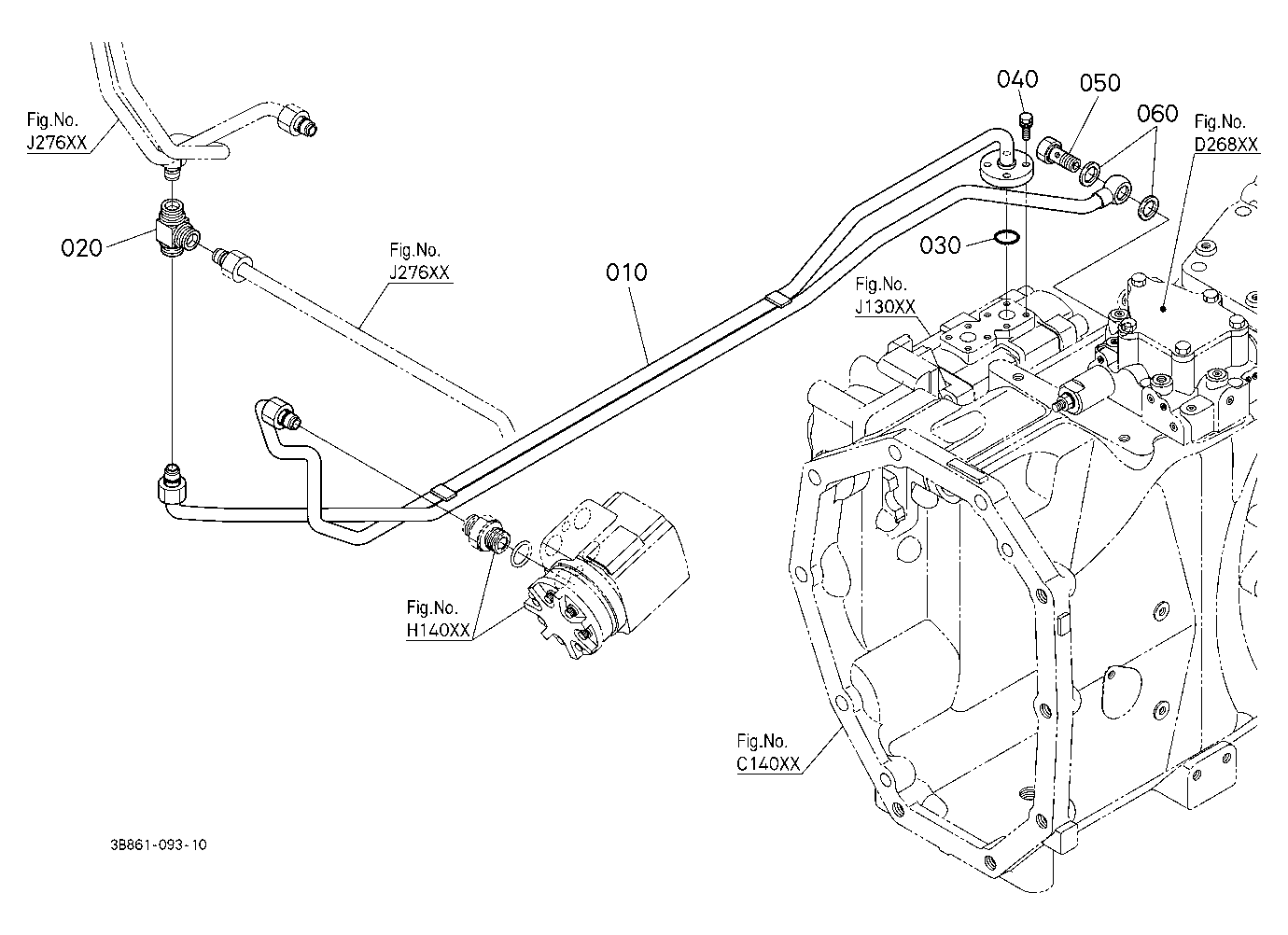 Hydraulic Oil Line (Steering/Pto)