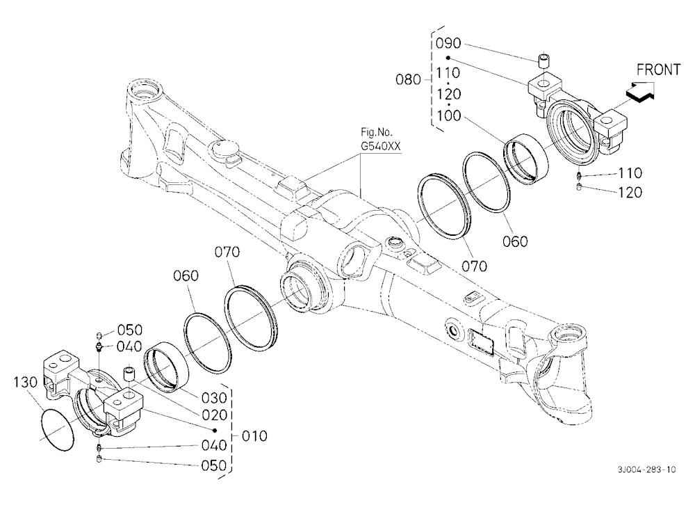 Front Axle Bracket [Front Axle Component] [W/O Fro