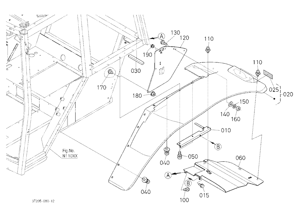 Cab Bracket Front