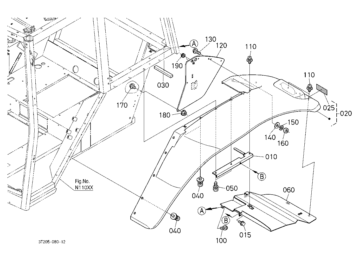 Cab Bracket Front