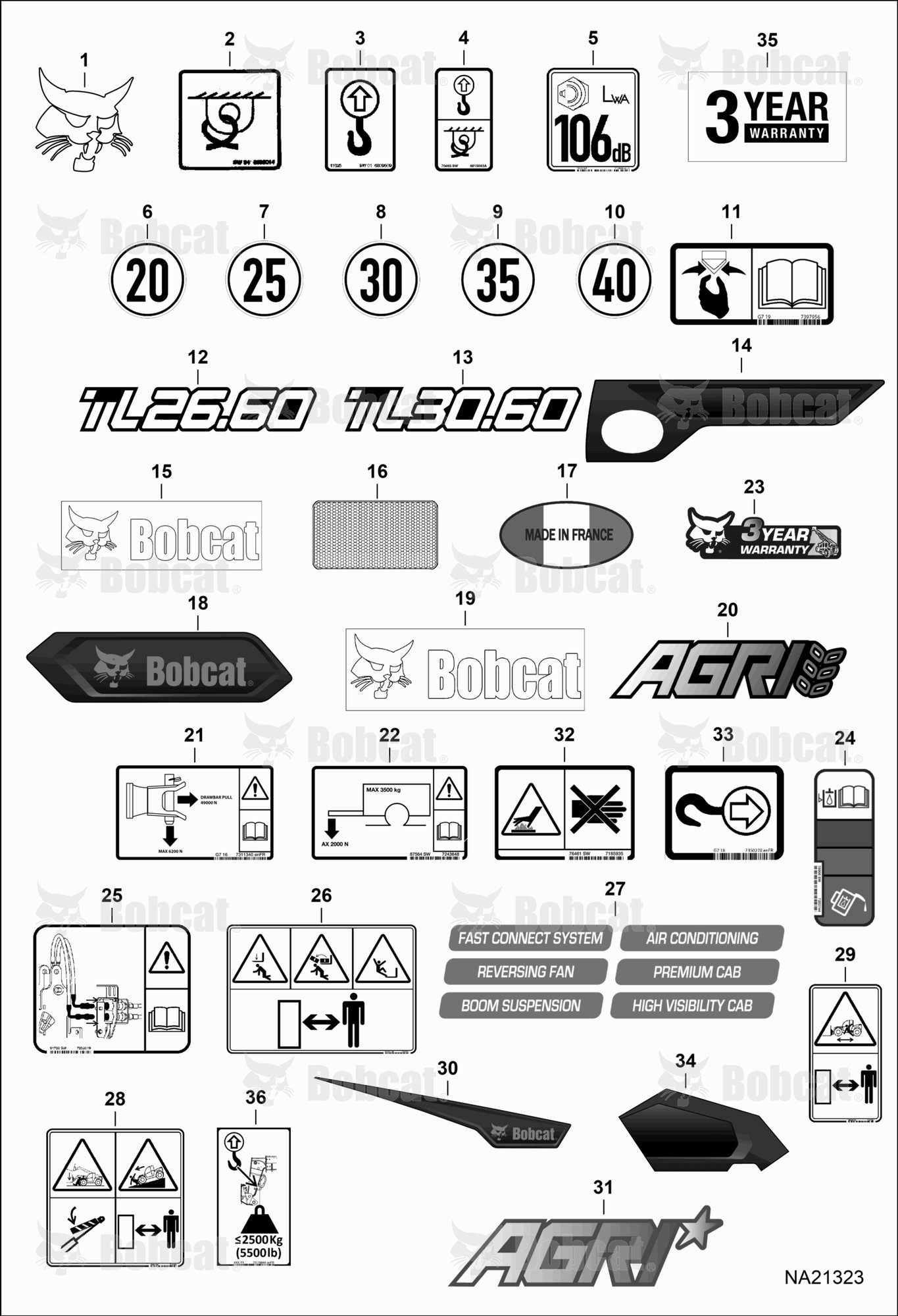 Decals (Outside)