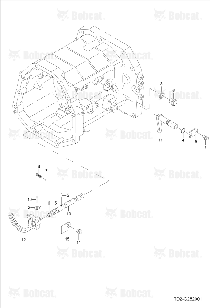 Shuttle Shift Fork Group