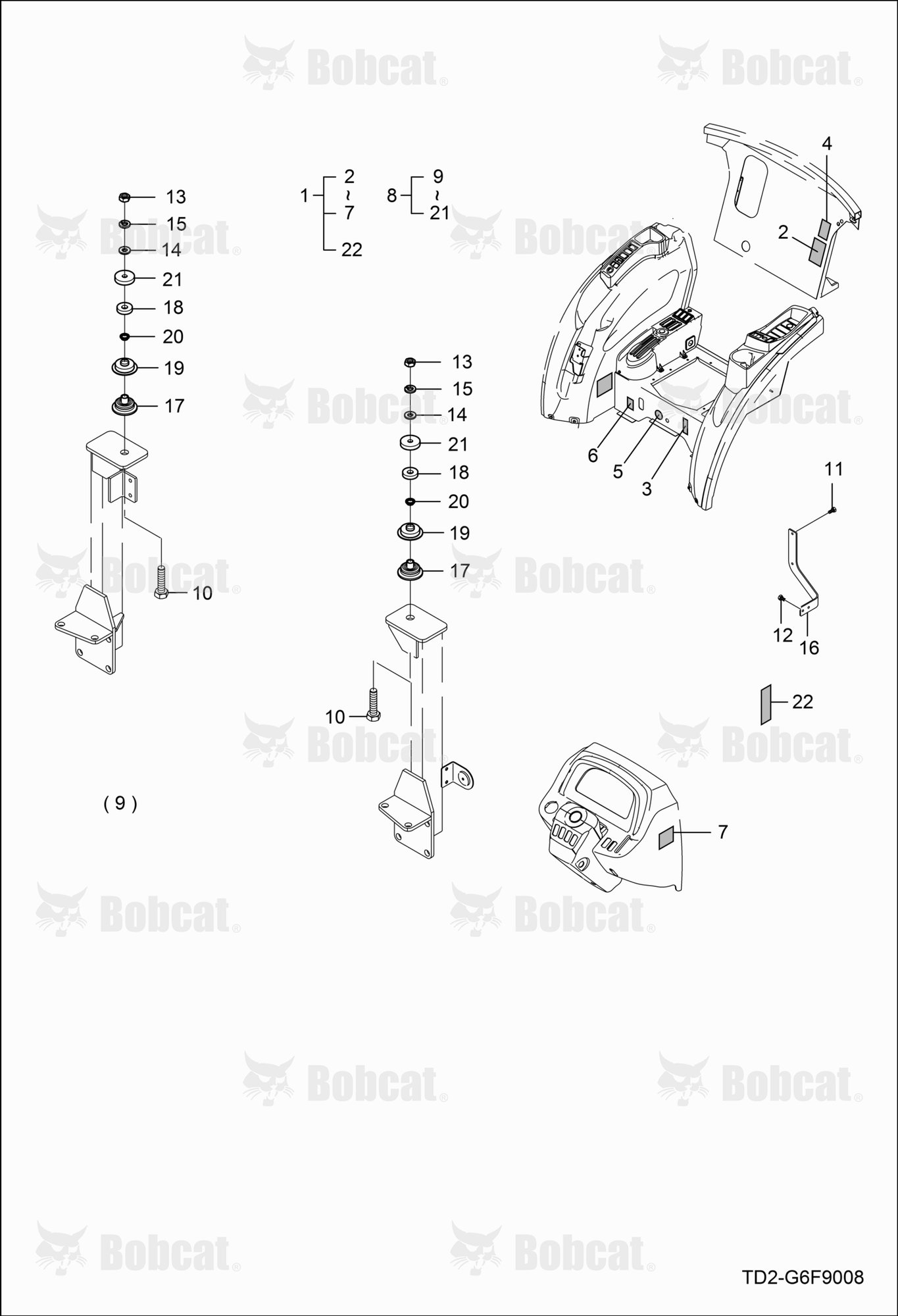 Mounting Hardware (Cab)