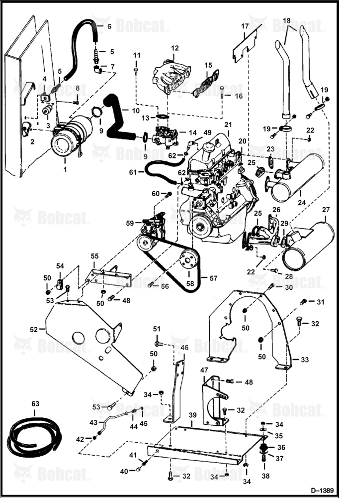 Engine & Attaching Parts