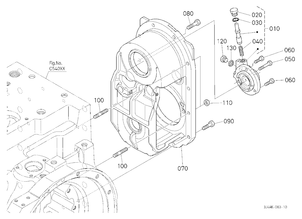 Pto Shaft Housing