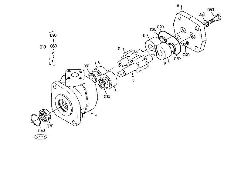 Hydraulic Pump [Component Parts]