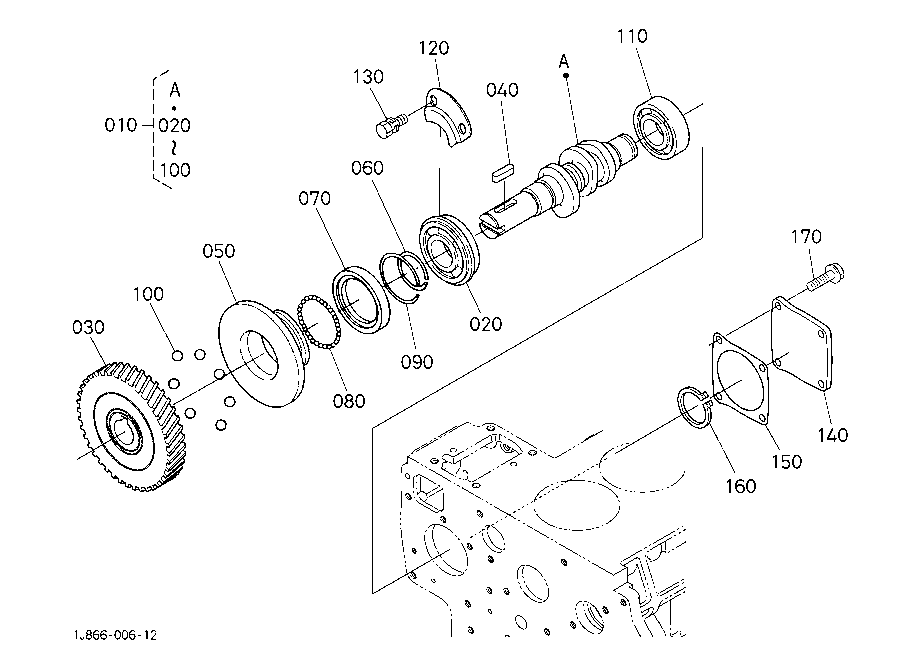 Fuel Camshaft And Governor Shaft