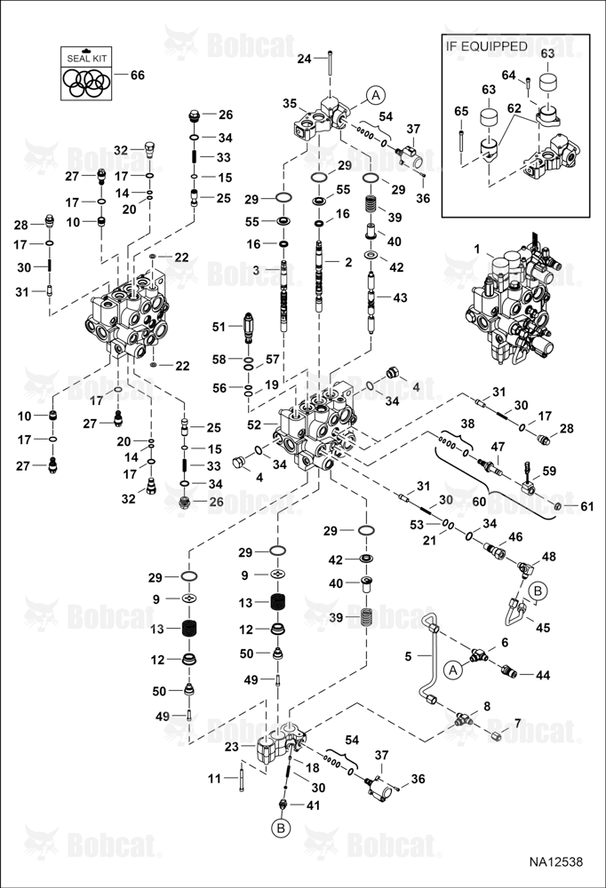 Hydraulic Control Valve (AHC, ACS & SJC) (E Series Coil)