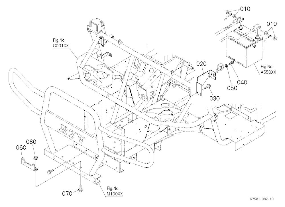 Winch Mounting Kit (W/G.No.V4253) [Option]
