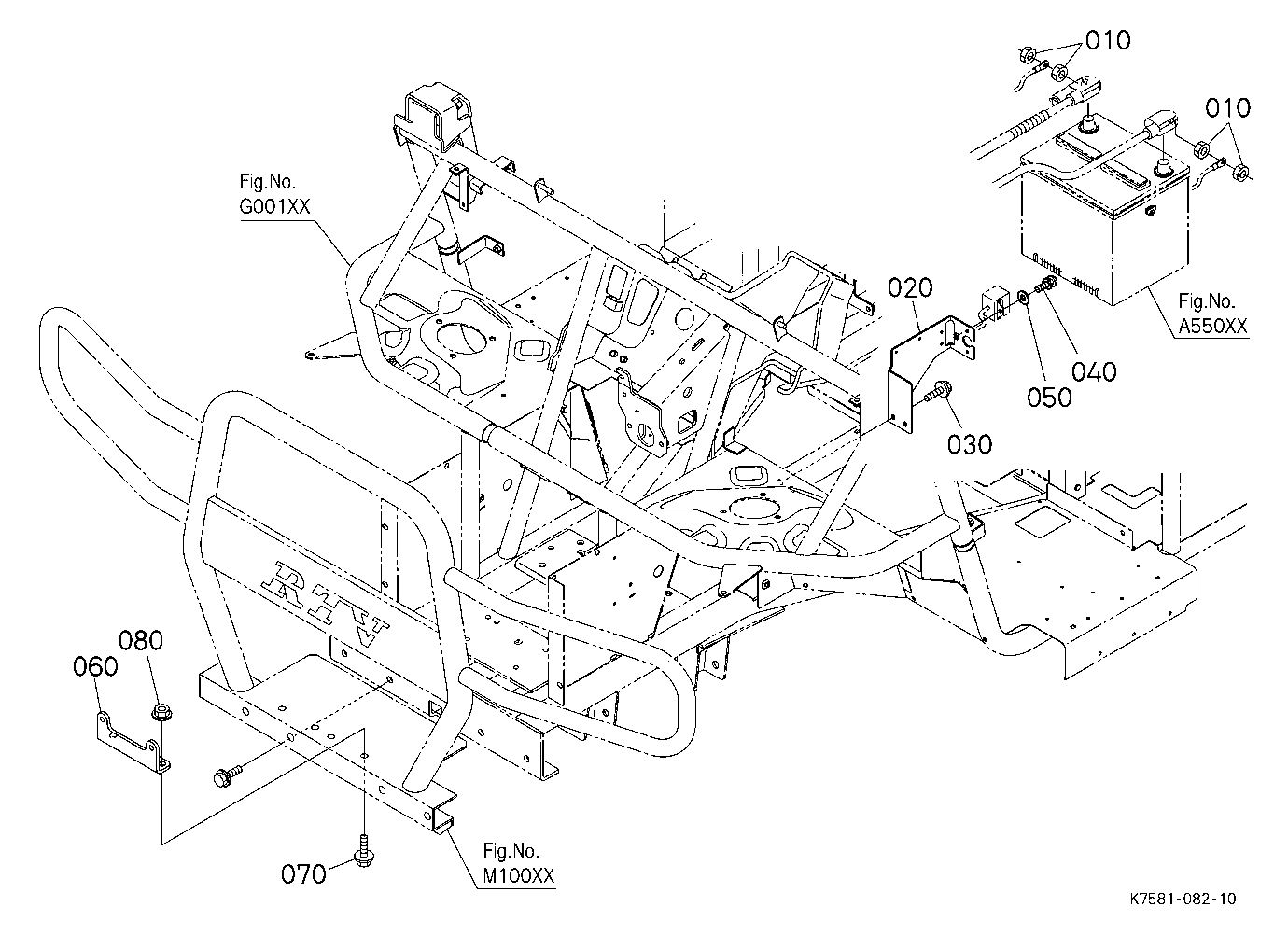 Winch Mounting Kit (W/G.No.V4253) [Option]