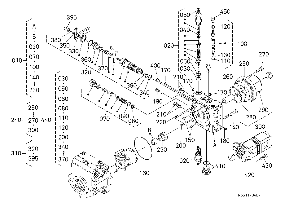 Hst Pump (Component Parts)