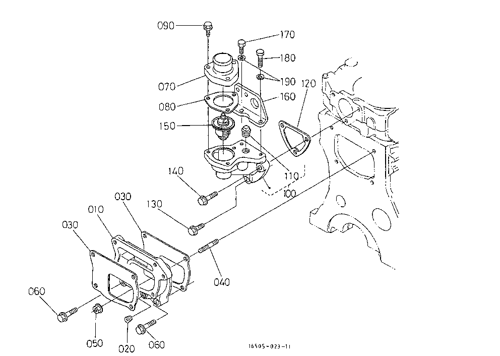 Water Pump Support [New Type]