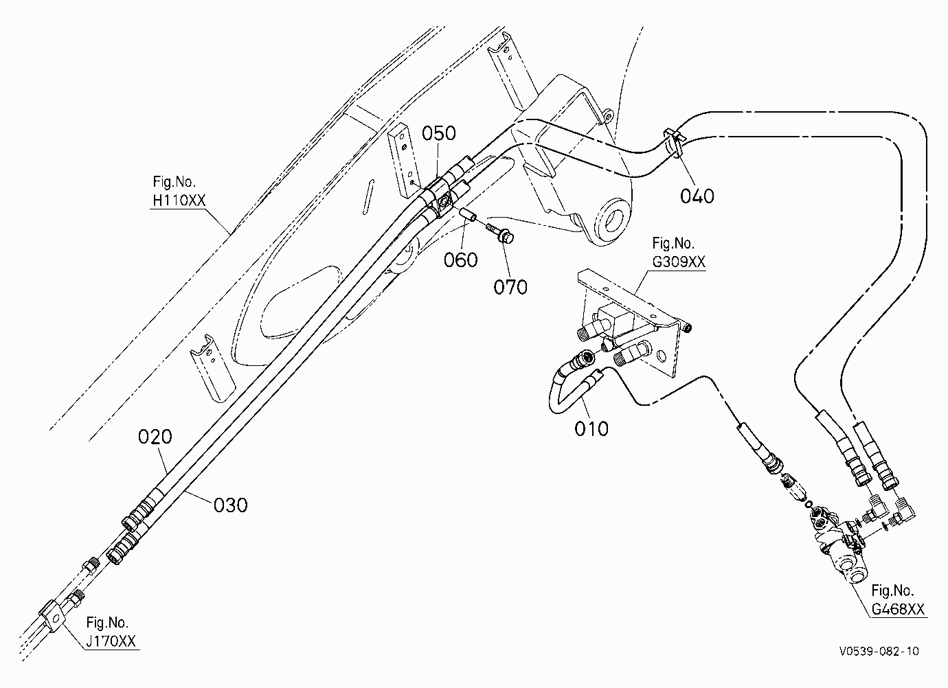 OIL PIPING (HITCH REAR)
