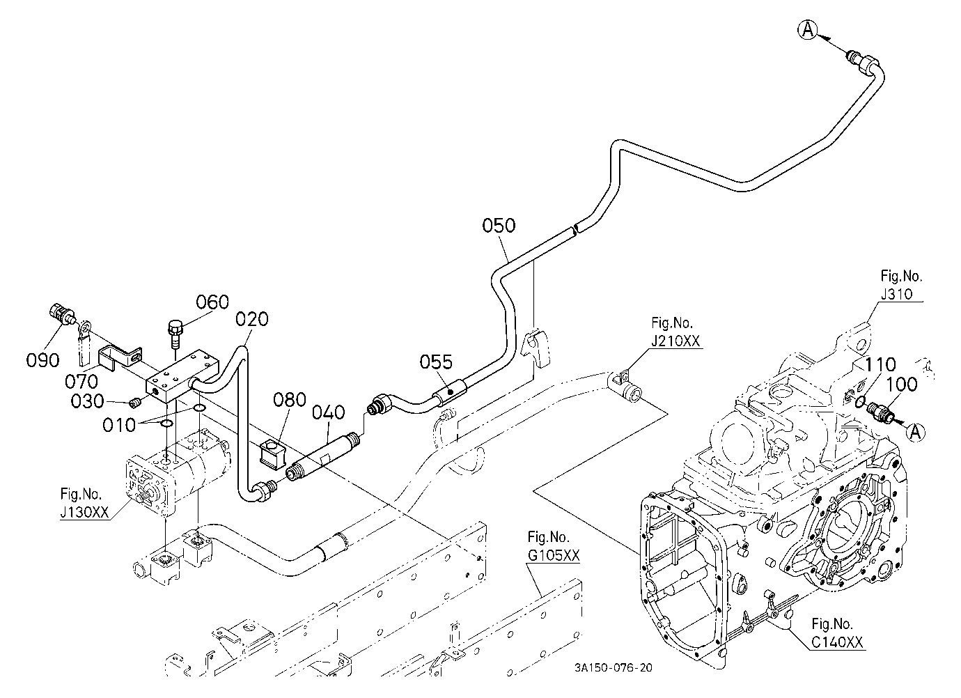 Hydraulic Oil Line (Steering/Pto) [A]