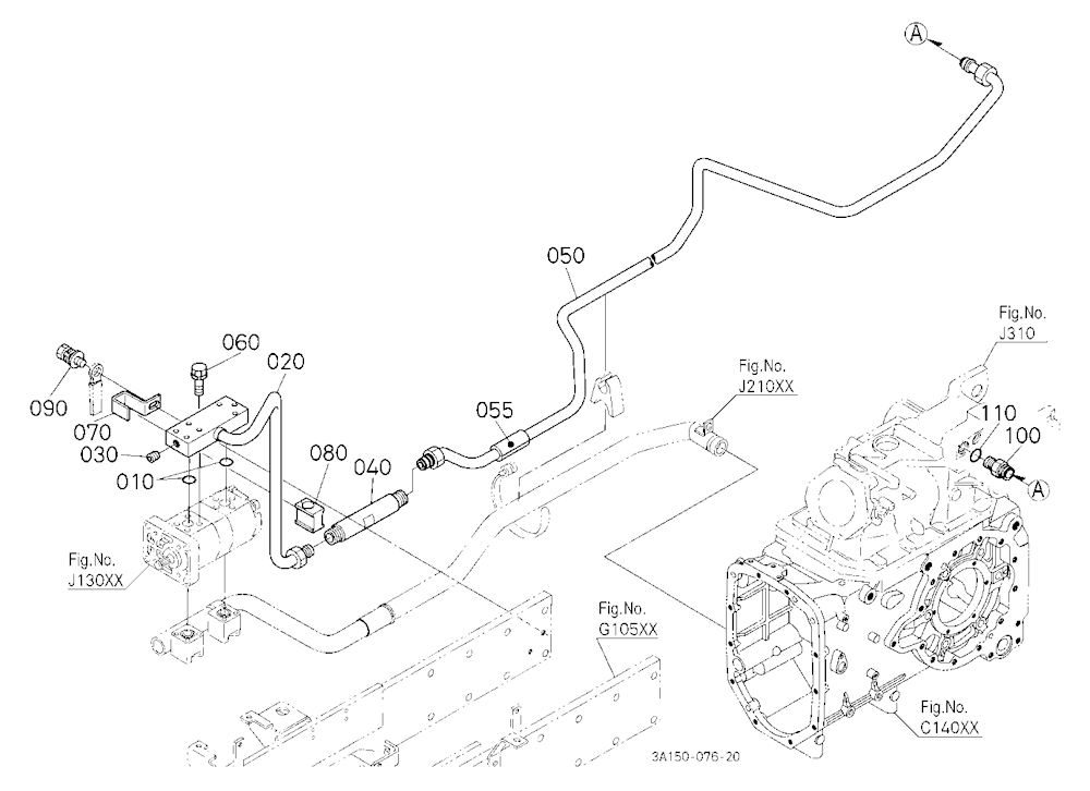 Hydraulic Pipe (Delivery) [A]