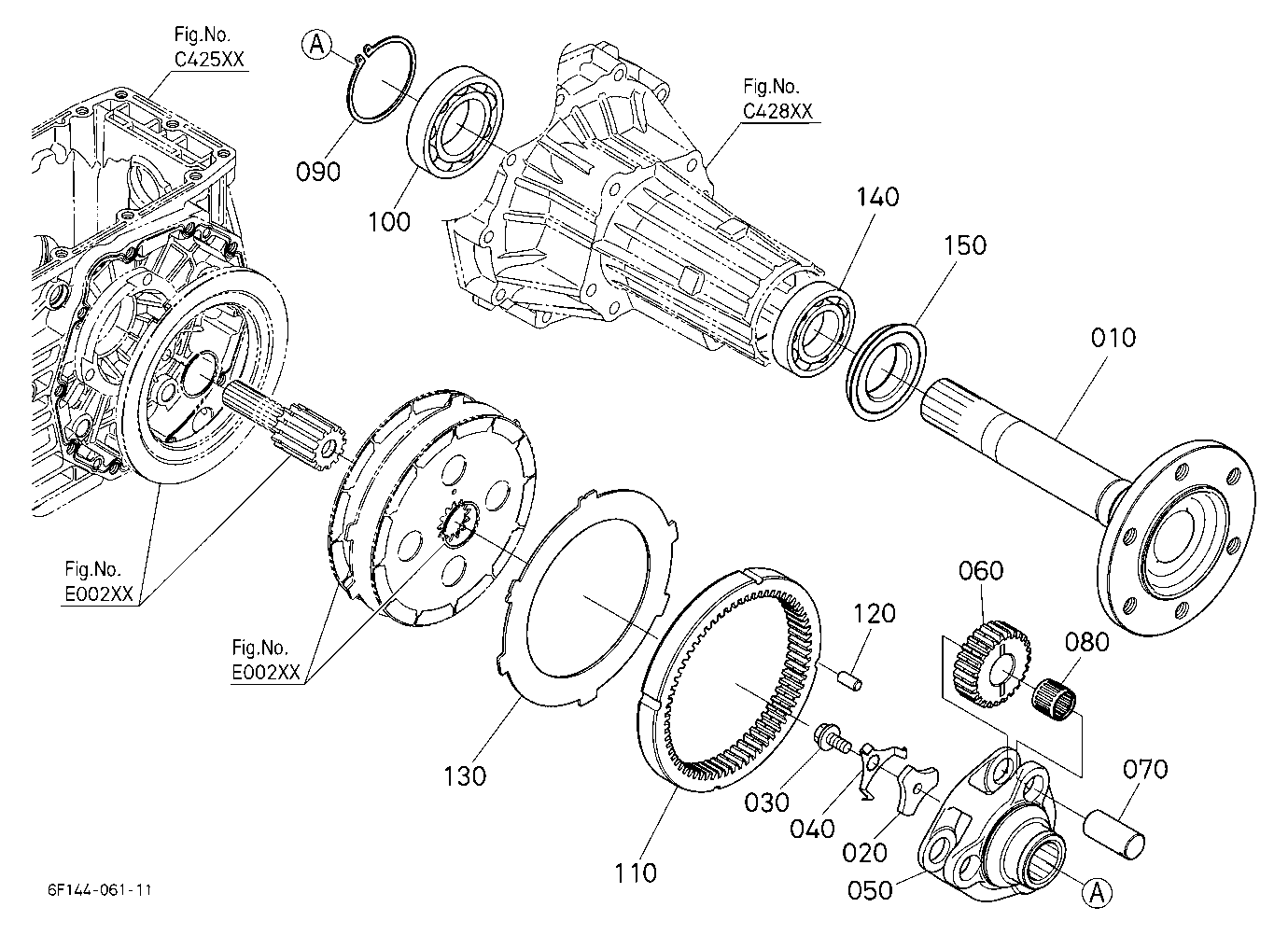 Rear Axle (Left)