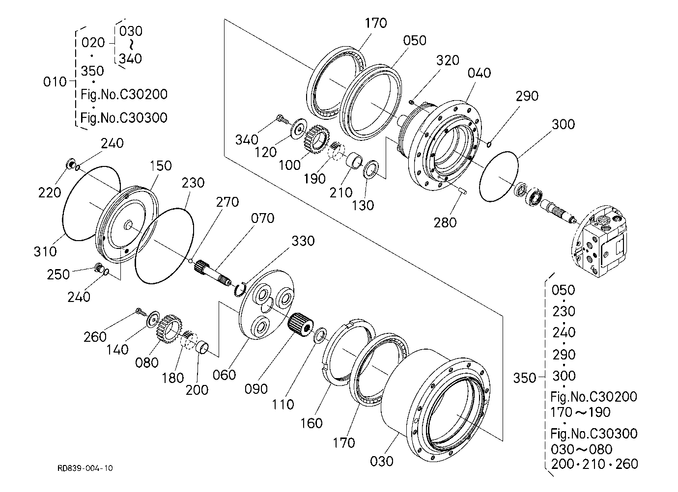 Drive Motor (Case) [Component Parts]
