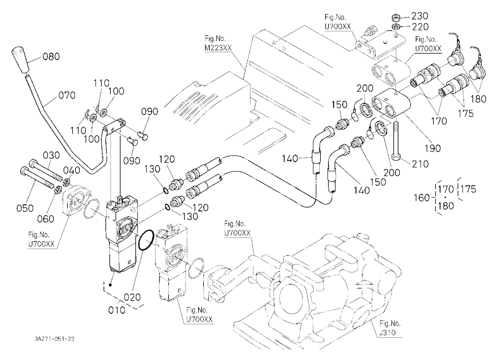 Auxiliary Control Valve Kit (Scd) (2Nd) [Option]