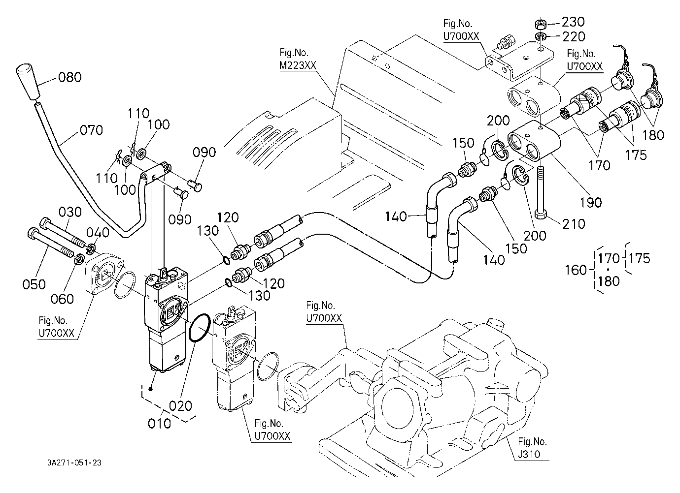 Auxiliary Control Valve Kit (Scd) (2Nd) [Option]